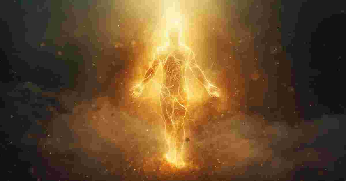 Physical sign of spiritual awakening