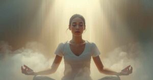 Seeing Two Eyes During Mediation