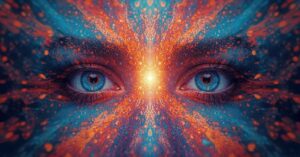 Seeing Two Eyes During Mediation